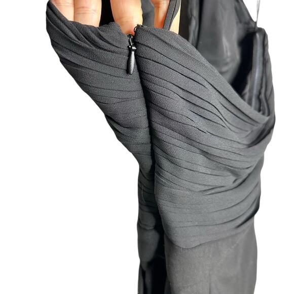 Jonathan Simkhai Gala Plisse Cut Out Jumpsuit - Picture 7 of 10